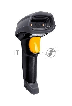 Сканер штрих-кода ручной Mindeo MD6600AT-SR 2D имидж, проводной, 100 скан/сек, USB с автосенсорной подставкой, черный