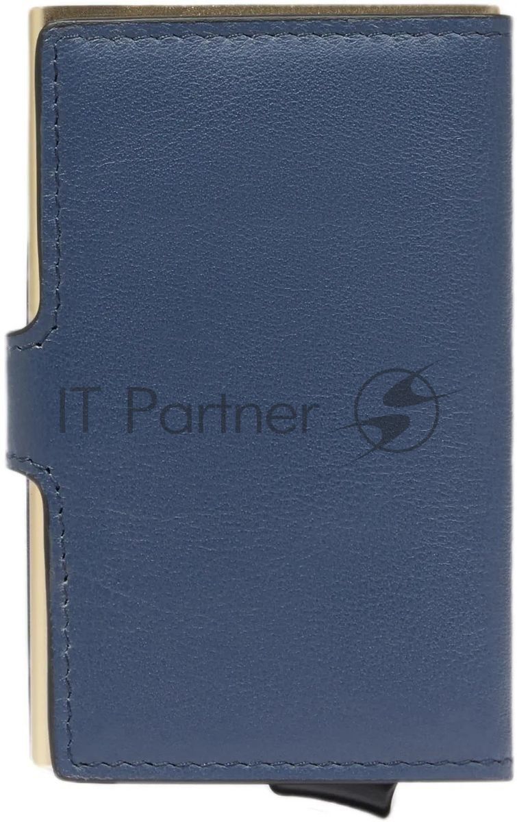 Картхолдер Piquadro Lyra PP5649W92R/BLU4 синий, натуральная кожа