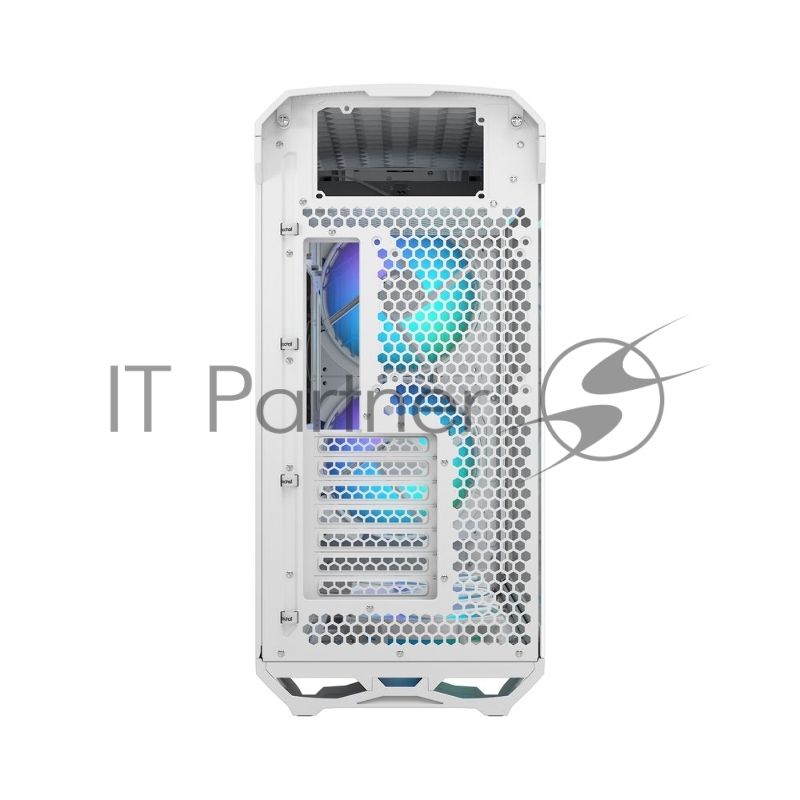 Компьютерный корпус без блока питания Fractal Design Torrent RGb TG Clear Tint, Full-Tower, 2x180мм + 3x140мм RGb, 2xUSB-A 3.2 + 1xUSB 3.2 Type-C E-ATX, SSI-CEB, SSI-EEB, ATX, mATX, mITX белый