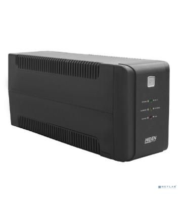 Источник бесперебойного питания HIDEN EXPERT ULS600E 600ВА/360Вт Линейно-интерактивный, 2xSchuko LED, USB, встроенный АКБ 1x12B/7Ач УТ-00002465