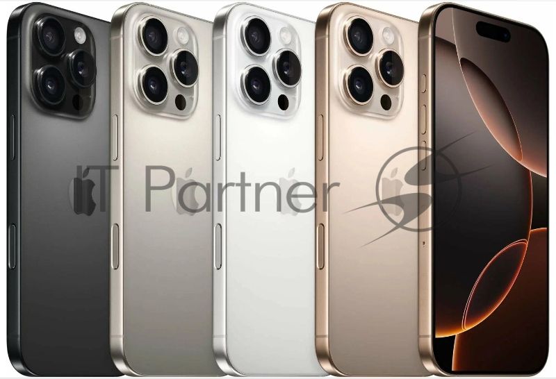 Смартфон Apple iPhone 16 Pro, 8/128Gb, бежевый титан