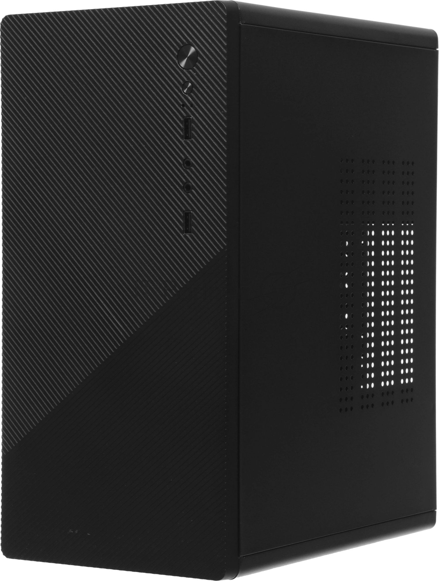 Компьютерный корпус Accord Entry ACC-2054B черный без БП mATX 1x80мм 2xUSB 2.0 audio