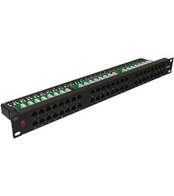 Патч-панель Sysmatrix PP 1901U.S485EU.M 19" 1U 48xRJ45 кат.5E