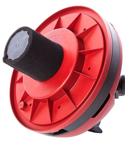 Строительный пылесос RedVerg RD-VC1200S-25S 1200Вт (уборка: сухая/сбор воды) черный