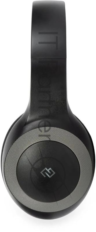 Гарнитура накладные Digma BT-15 черный/серый беспроводные bluetooth оголовье