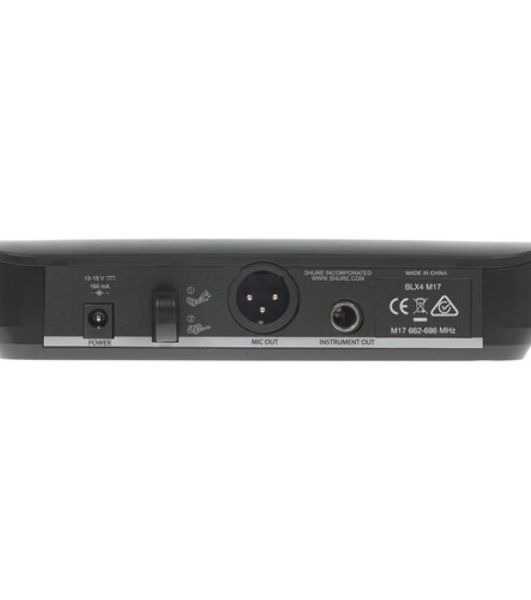 Микрофонная система SHURE SLXD14E/SM35-H56 беспроводная, одноканальная, с поясным передатчиком SLXD1 и головным микрофоном SM35. Частота UHF 518-562 МГц