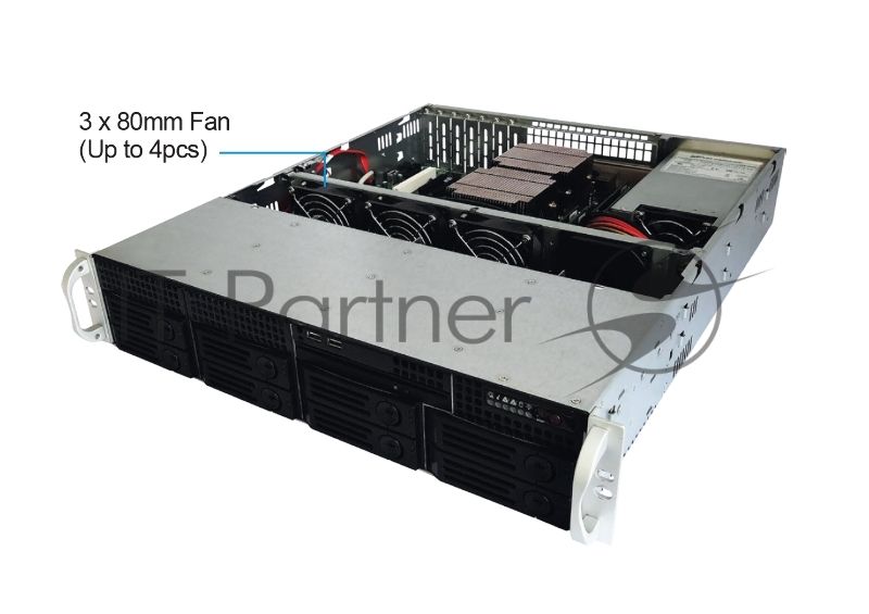 Серверный корпус CS-R25 with 12G HDD BP and 550w RPS