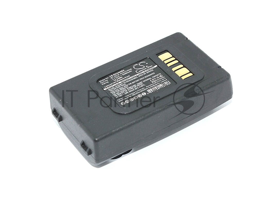 Аккумуляторная батарея CameronSino CS-DKA300BX для терминала сбора данных Datalogic Skorpio X3 3.7V 5200mAh
