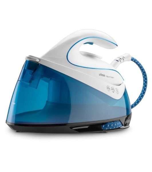 Парогенератор Ufesa AQUA STEAM белый/синий, 2400 Вт, 120 г/мин, 320 г/мин, 1500 мл
