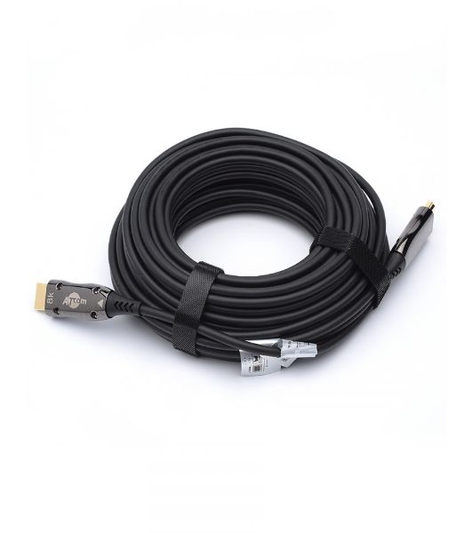 Кабель HDMI 20 м (HIGH speed, Metal gold, Optical) 8K VER 2.1 Кабель HDMI 20 м (HIGH speed, Metal gold, Optical) 8K VER 2.1