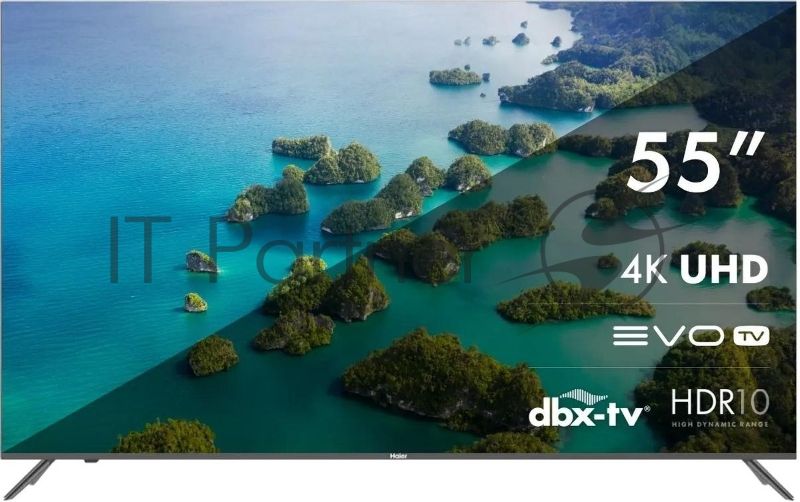 Телевизор Haier 55" DH1VMGD02RU черный Direct LED 4K UHD 60Hz Android Smart