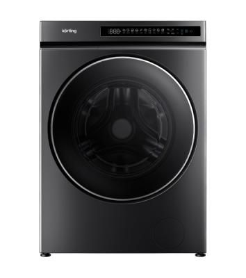 Стиральная машина Korting KWM 60ID1203 GR серый, загрузка фронтальная 10 кг, 1200 об/мин, класс A+++