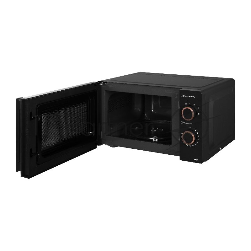 Микроволновая печь Willmark WMO-203MMW матовый серый, 20 л, 700 Вт, переключатели - поворотный механизм