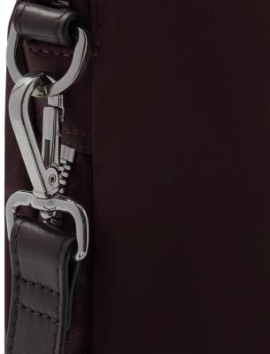 Деловая сумка женская Piquadro Lyra CA4021W92T/BO2 с отделением для ноутбука 15.6" бордовая нейлон/натур.кожа