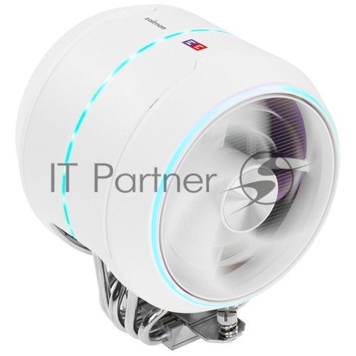Кулер для процессора ZALMAN ZET5 белый, 5 HEAT PIPES, 4-PIN PWM, 600-2000 RPM, 30.4 DBA MAX, HYDRO BEARING, FULL SOCKET SUPPORT