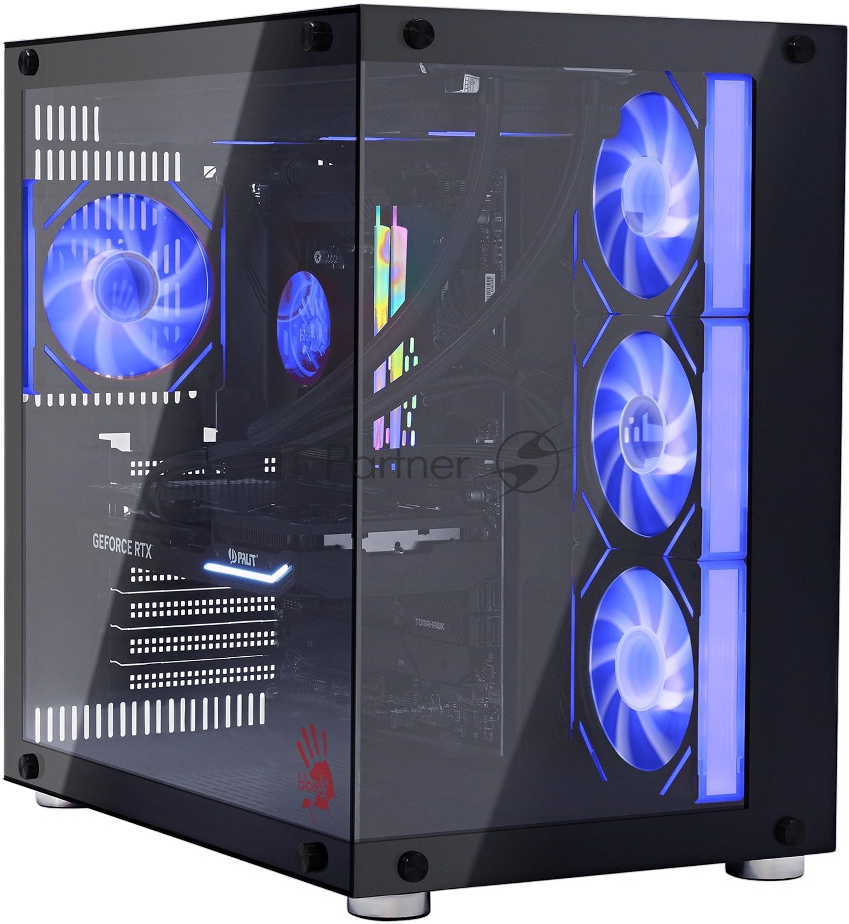 Компьютер Bloody BD-PC CZ79C3 MT i7 14700F (2.1) 64Gb SSD 1Tb RTX 5080 16Gb Win 11H 64 GbitEth 850W черный (2086028)