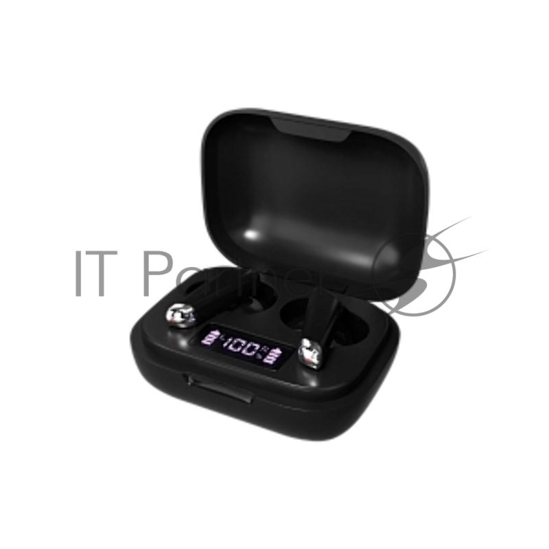 Наушники беспроводные Smart вакуумные функция Power Bank и фонарик More choice BW45S TWS черный