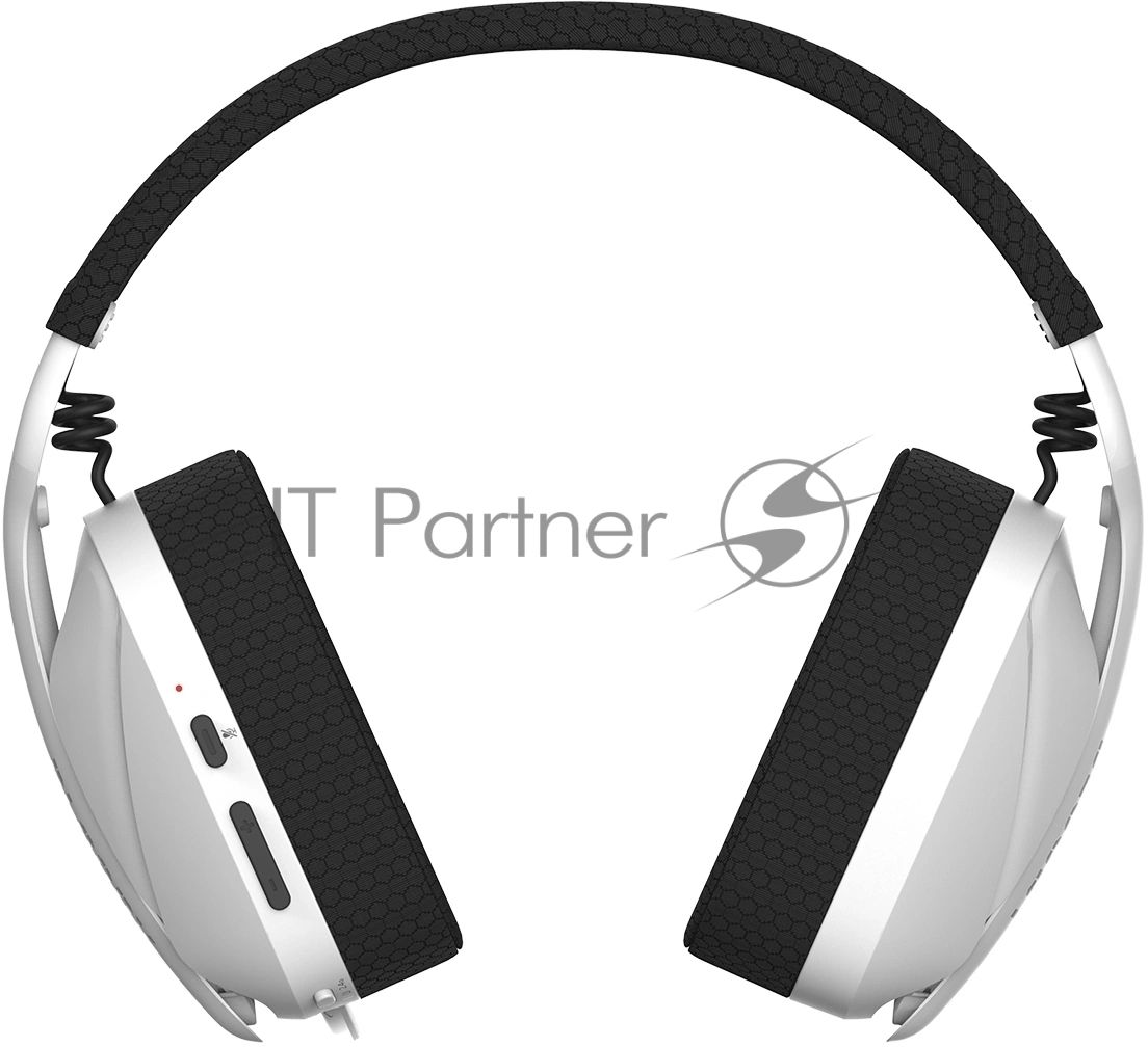 Наушники с микрофоном A4Tech Bloody GR285 белый 1.5м мониторные BT/Radio/3.5mm оголовье