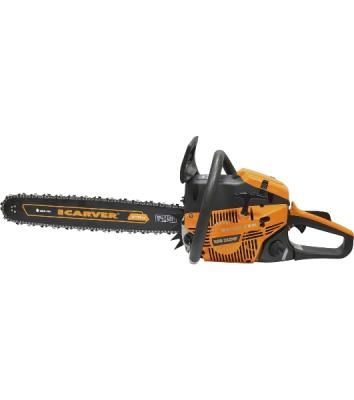 Пила бензиновая CARVER RSG 362MF [01.004.00061] (Металл.стартер, целлюлозный фильтр; 20", цепь PROFI 0,325-1,5-76зв.)