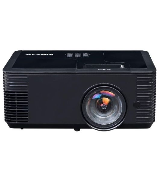 Проектор INFOCUS IN136ST DLP, 4000 ANSI Lm,WXGA (1280x800), 28500:1, 0.521:1, 3.5мм in,Composite video, VGA, HDMI 1.4a x3 (поддержка 3D), USB-A (для SimpleShare и др.), лампа 15000ч.(ECO mode),3.5мм out, Monitor out(VGA),RS232,RJ45,21дБ, 4,5 кг.