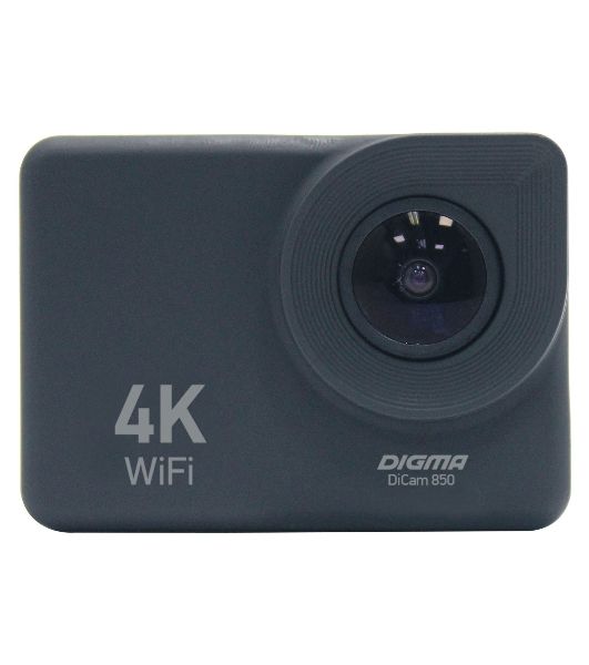 Экшн-камера Digma DiCam 850 черный