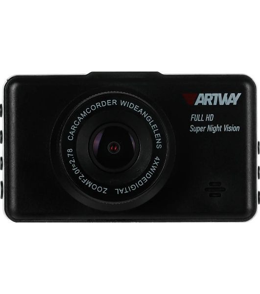 Видеорегистратор Artway AV-396 Super Night Vision, 1920x1080, 3", G-сенсор, датчик движения