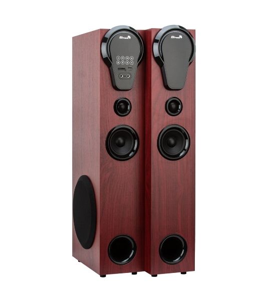 Колонка Eltronic 08" (30-38 CRAZY BOX) динамик 2шт/8" с TWS 80 Вт черный