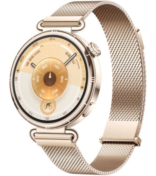 Умные часы HUAWEI Watch GT 6 KSU-B19, 1.32" AMOLED, 4G, Wi‑Fi, Bluetooth, NFC, 5 ATM/IP69, золотой