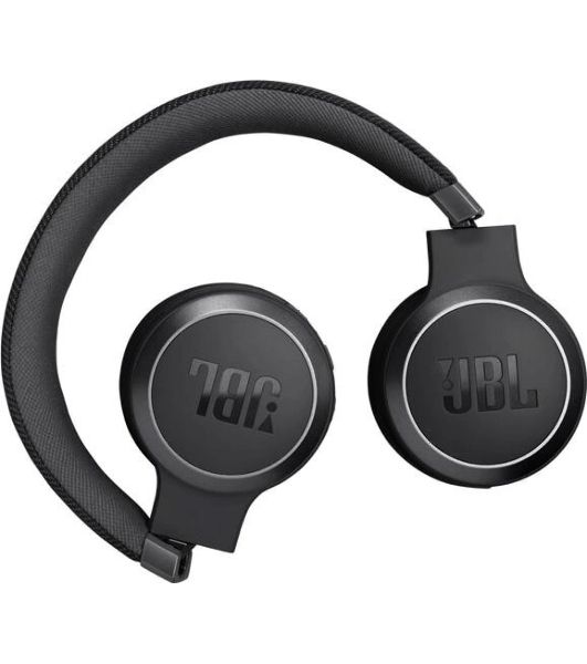 Беспроводные/проводные наушники JBL Live 670NC черный, накладные, Bluetooth + проводной, адаптивное шумоподавление, быстрая зарядка