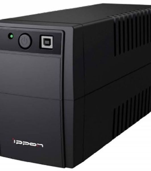 Интерактивный ИБП IPPON BACK BASIC 850 (480Вт/850ВА) 1-фазное входное напряжение, выходная мощность 850 ВА / 480 Вт, выходных разъемов: 2, разъемов с питанием от батареи: 2, интерфейсы: USB, время зарядки 6 ч.