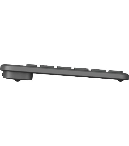 Клавиатура Logitech Signature Slim Solar K980 беспроводная, Bluetooth, серый