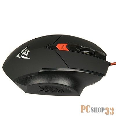 Мышь проводная Dialog MOG-11U Nakatomi Gaming - 6 кнопок + ролик, USB,черная