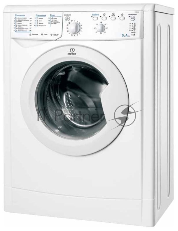 Стиральная машина Indesit IWSB 5085 CIS белый, загрузка фронтальная 5 кг, 800 об/мин., класс: А