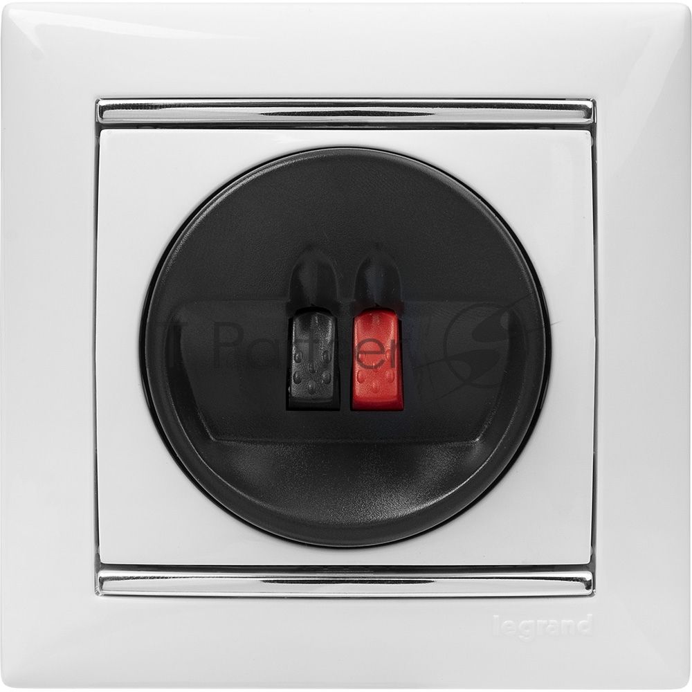 Электроустановочные изделия Legrand Legrand 770491  Рамка 1п Белый/Серебр  Valena