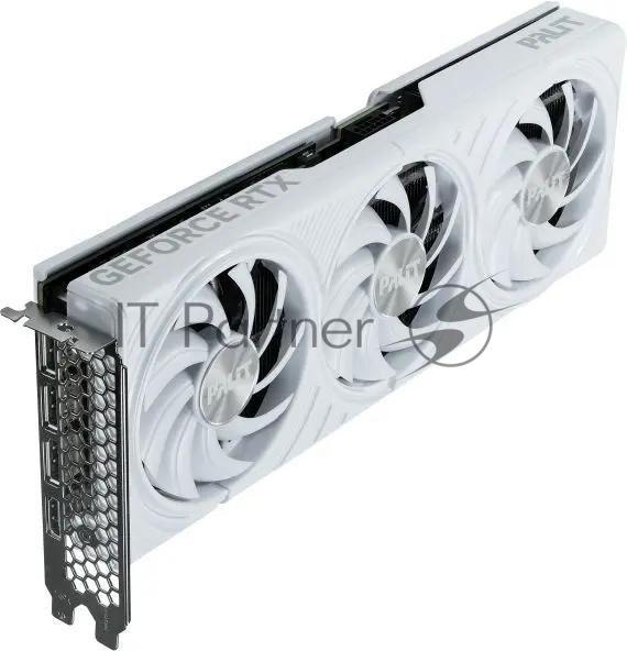 Видеокарта Palit GeForce RTX 5070 WHITE OC, 12 GB GDDR7, 192 bit, 3xDisplayPort, HDMI, GPU 2325 MHz