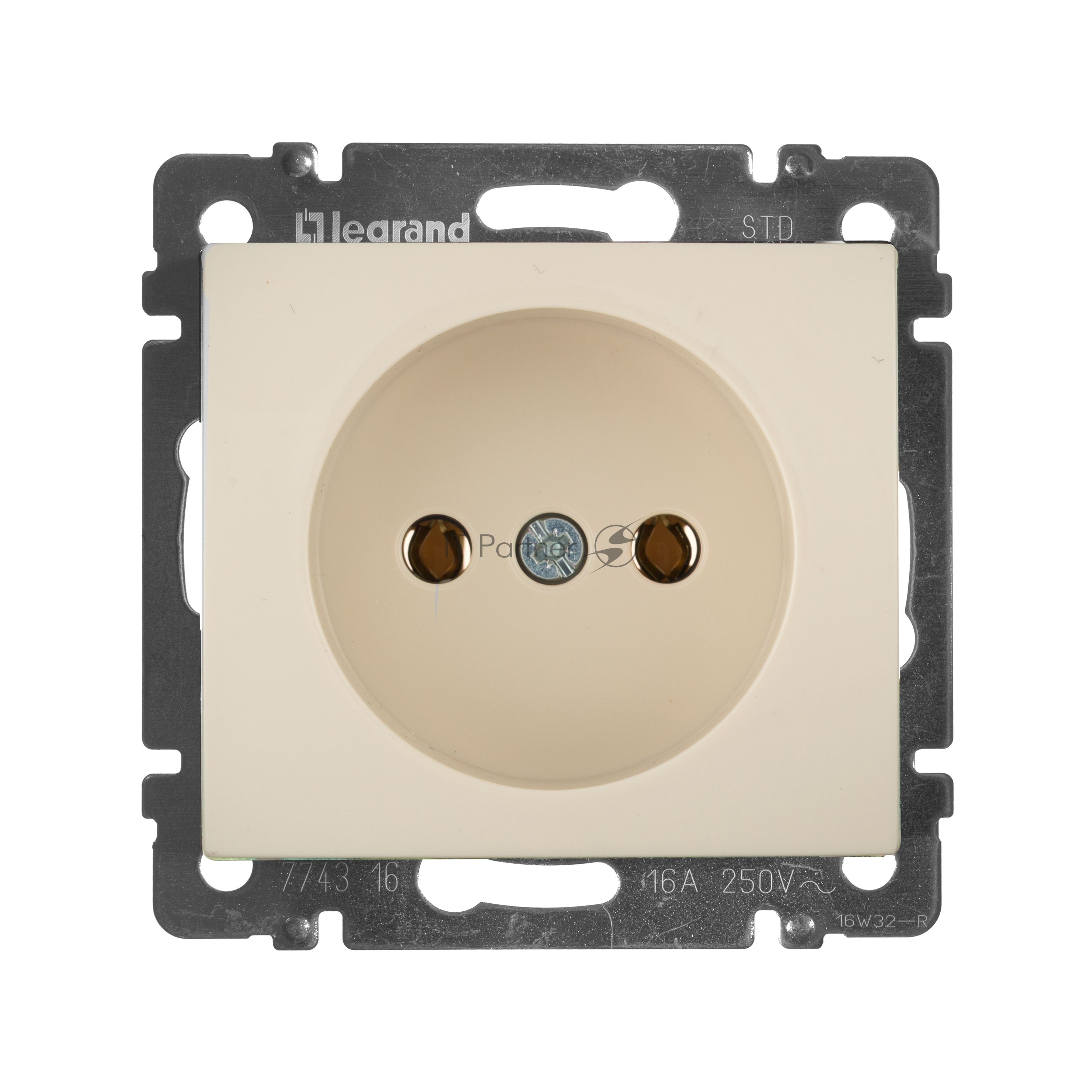Розетка Legrand 774316 Valena без заземления (слоновая кость)