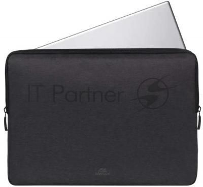 Чехол для ноутбука 14" Riva 7704 черный полиэстер