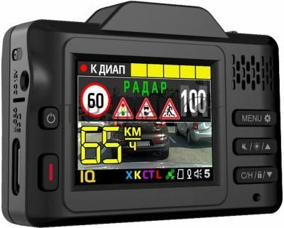 Видеорегистратор с радар-детектором Inspector Piranha GPS ГЛОНАС черный