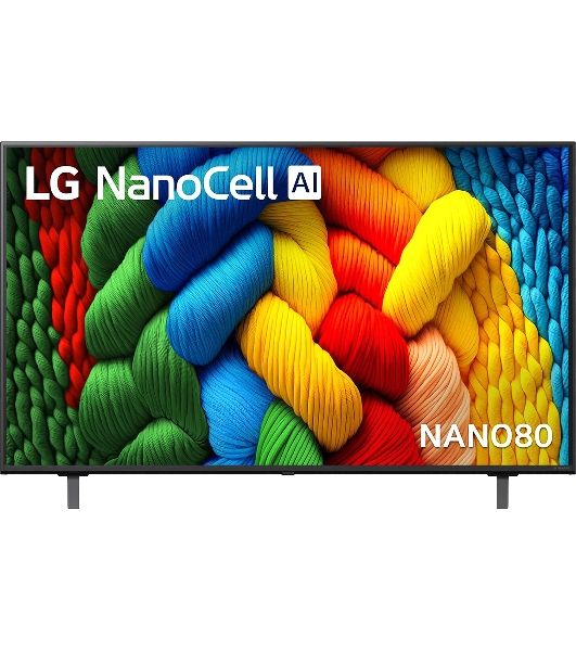 Телевизор LG 50" 50NANO80A6B черный/синяя сажа LED 4K UHD 60Hz Smart TV 2GB/8GB