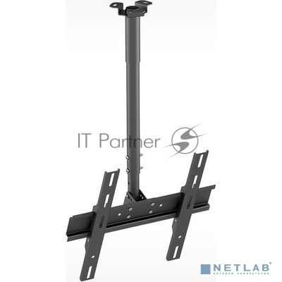 Кронштейн для телевизора Holder PR-101-B черный 32"-65" макс.60кг потолочный фиксированный