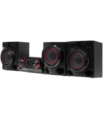 Минисистема LG XBoom CJ45 черный 720Вт FM USB BT