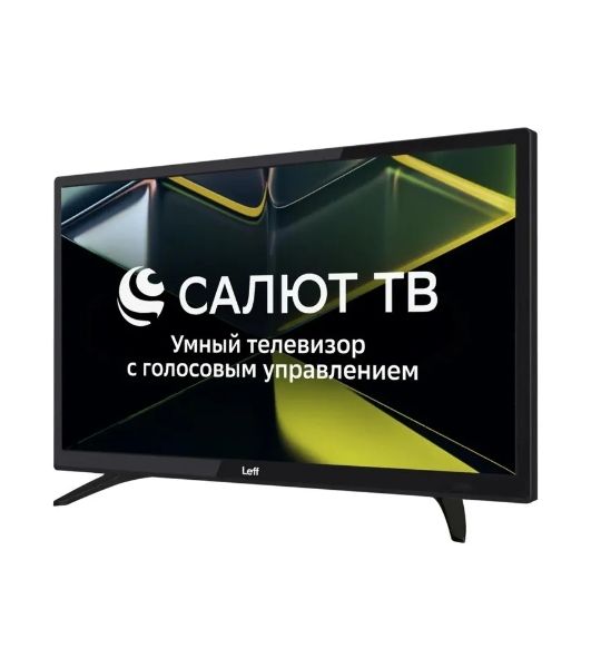 Телевизор LEFF 43" 43F690T черный DLED FHD 60Hz Smart TV Салют ТВ