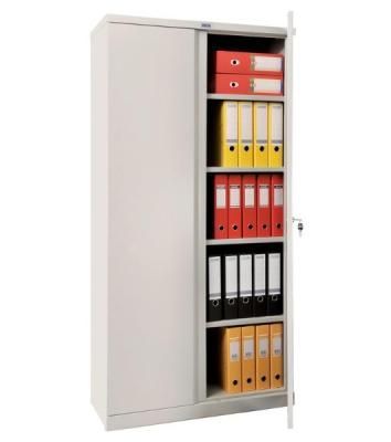 Шкаф Практик M 18 (S20499380302) архивный 1830х915х370мм серый/серый