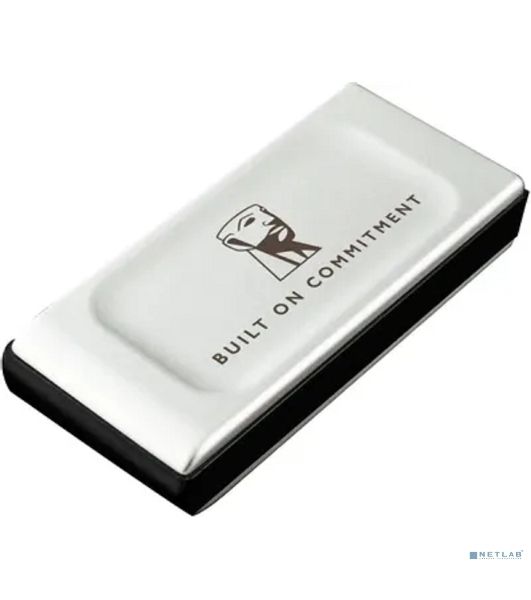 Внешний SSD Kingston XS2000, 500 Gb, USB 3.2 Gen 2x2 Type-C, R/W 2000/2000, серебристый
