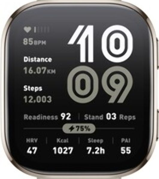 Умные часы Amazfit Bip 6 A2435, 1.97" TFT, Bluetooth, черный