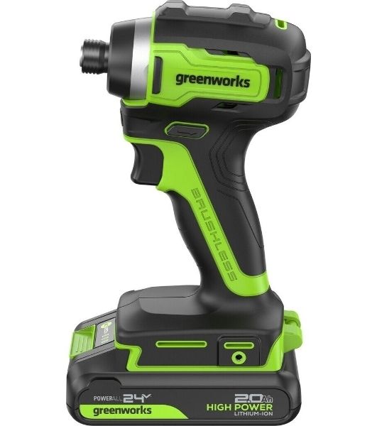 Винтоверт Greenworks ID3170 аккум. патрон:шестигр.1/4" (3804907CUA)