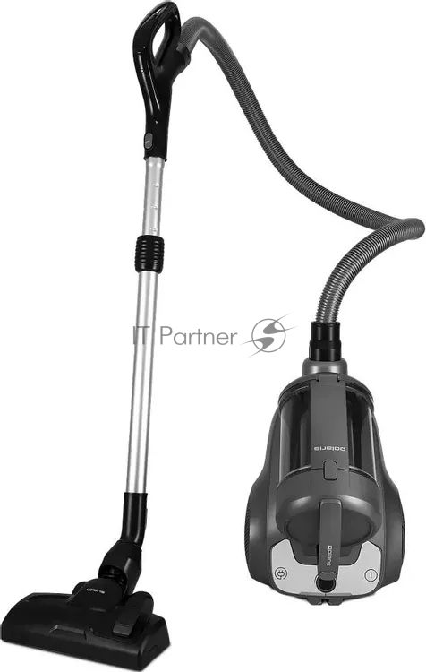 Пылесос Polaris PVC 3344 черный/серый, 650/2200 Вт, уборка сухая, пылесборник контейнер/мешок 2 л