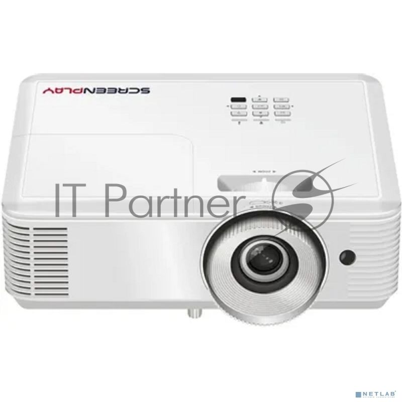Проектор ScreenPlay INFOCUS SP226 DLP, WXGA, 4000 lm, 30 000:1, 1.541.72:1, 2xHDMI 1.4, VGA in/out, S-Video, 3.5mm in/out, USB-A, RS-232, лампа 15 000ч.(ECO mode), 10W, 27дБ, 2,9 кг, БЕЛЫЙ