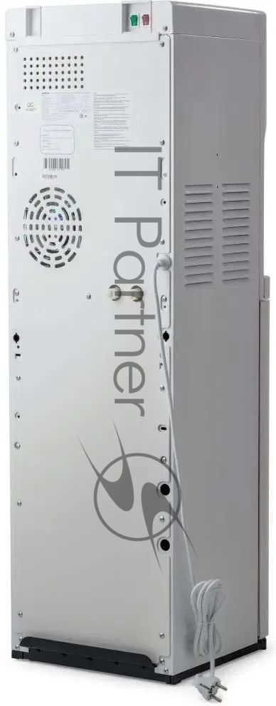 Кулер для воды HotFrost V115AE напольный, электронный, "push" - кран, белый