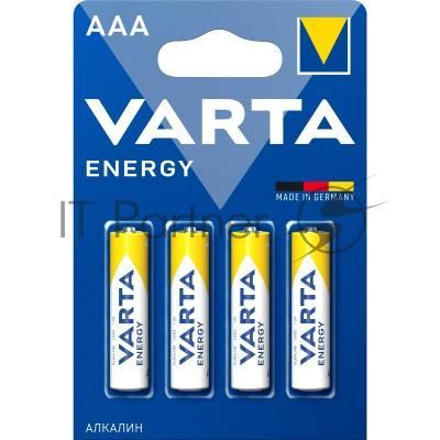 Батарейки VARTA ENERGY AAA бл. 4 (рус.)